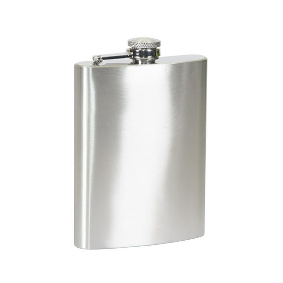 Stansport Stainless Steel Flask 8 Ounces