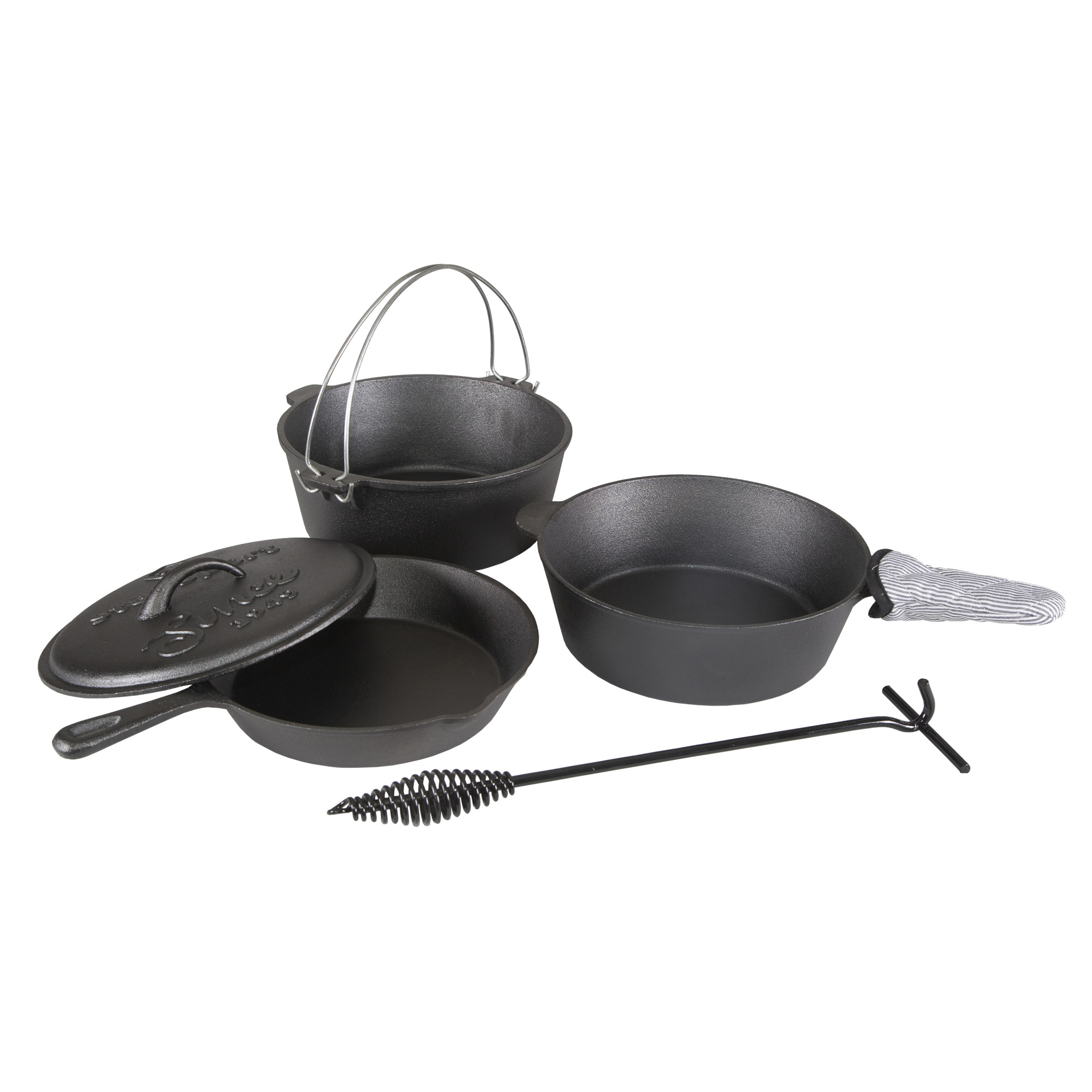 Stansport 6 Pieces Cast Iron Camping Mess Kits - image 1 of 29
