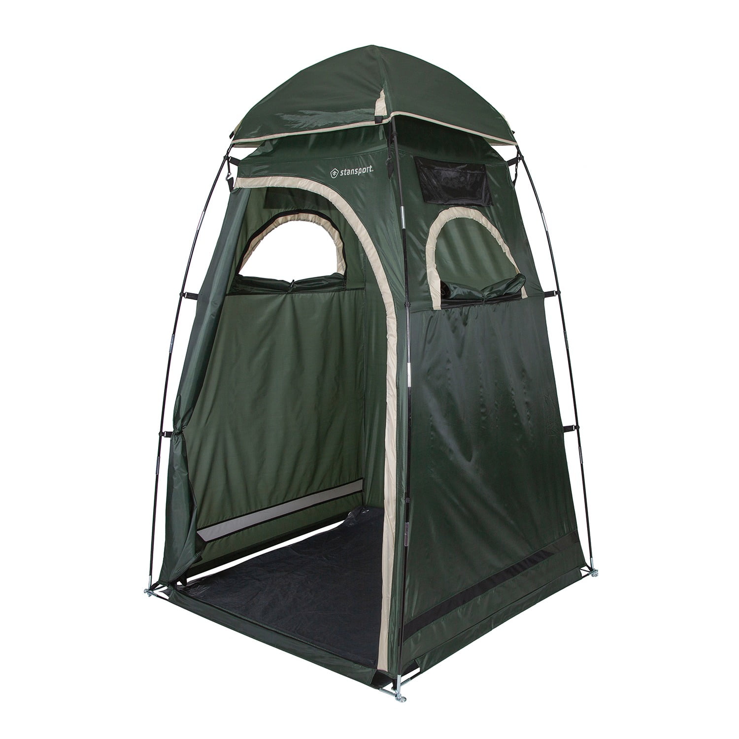 Stansport Deluxe Green Nylon Privacy Shelter Tent