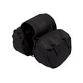 thumbnail image 1 of Stansport Canvas Saddle Bag - Black, 1 of 4