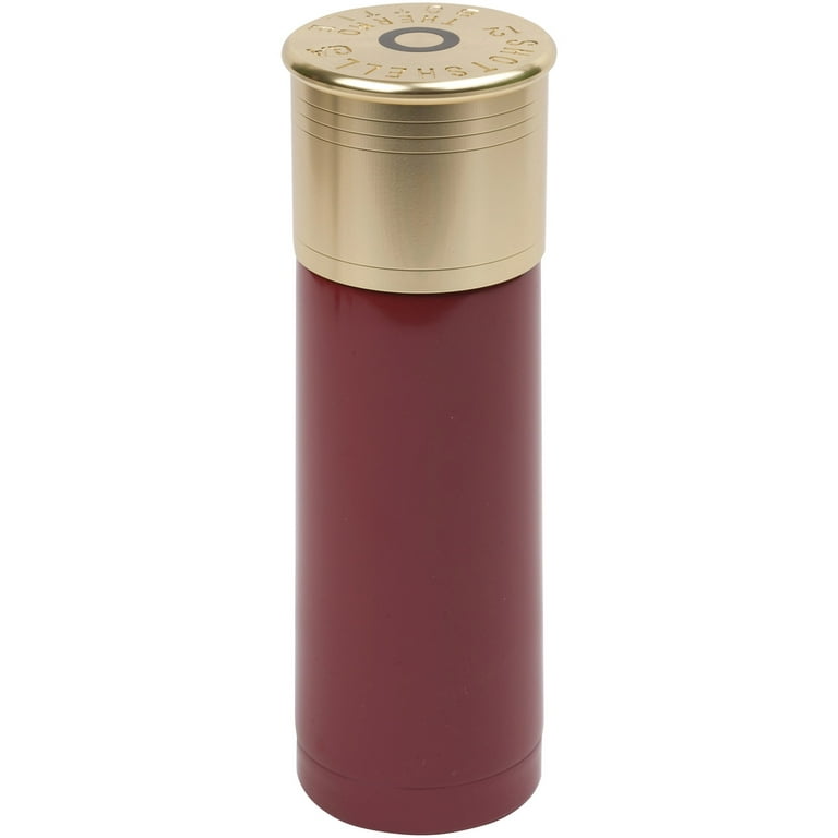 1 L SHOTGUN SHELL THERMOS Coffee Hunting Hot Insulated Stainless Steel Mug  Flask