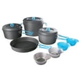 thumbnail image 1 of Stansport Family Cookware Set - Hard Annodized Aluminum 11 Piece Count, 1 of 3