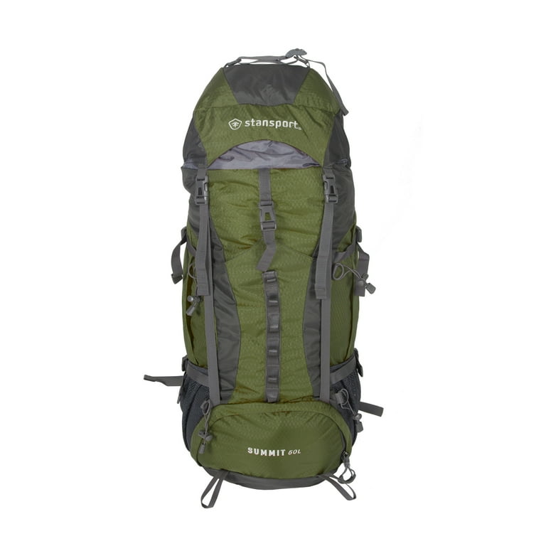 Stansport Internal Frame Pack - 50 Liter - Olive - Walmart.com