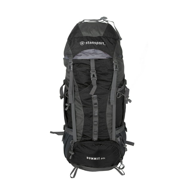 Stansport Internal Frame Pack Backpack - 50 Liter - Black