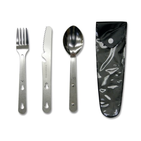 Stansport Stainless Steel Knife, Fork & Spoon Set price history and forecast - Stansport 340-P