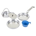 thumbnail image 1 of Stansport Mess Kit 1-Man Aluminum 5 Piece Count, Cook Set, 1 of 1