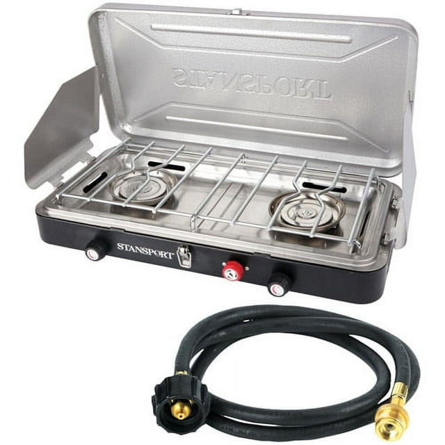 Stansport Outfitter Series Propane Stove with 10' Connection Hose