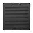 thumbnail image 1 of Stansport Pre-Seasoned Cast Iron Griddle with Lid Lifting Hole  - 15" surface, 1 of 9