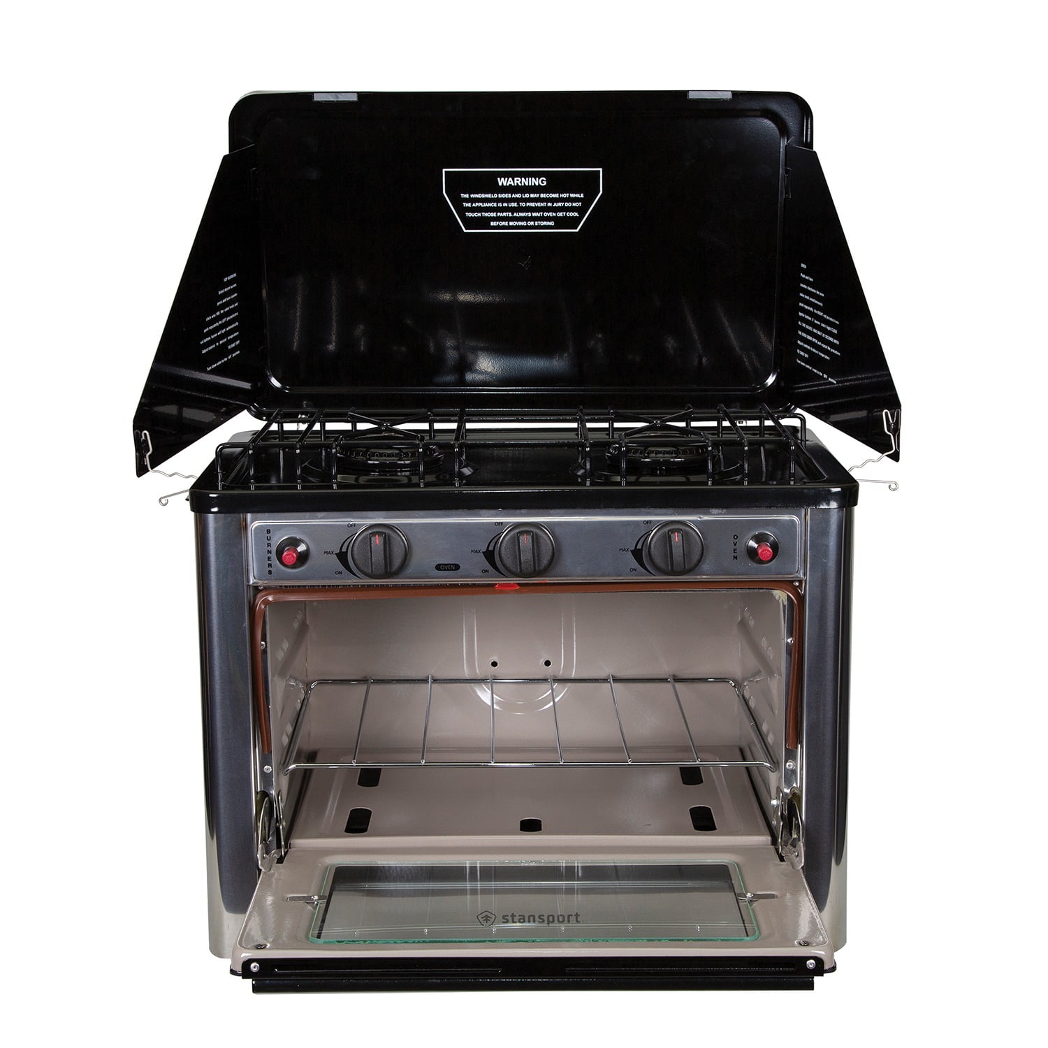 Stansport® 2-BURNER REGULATED PROPANE CAMP STOVE-ST220 - Doughboys