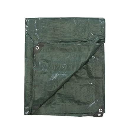 Stansport Medium-Duty Rip-Stop Tarp 6' x 8' - Forest Green