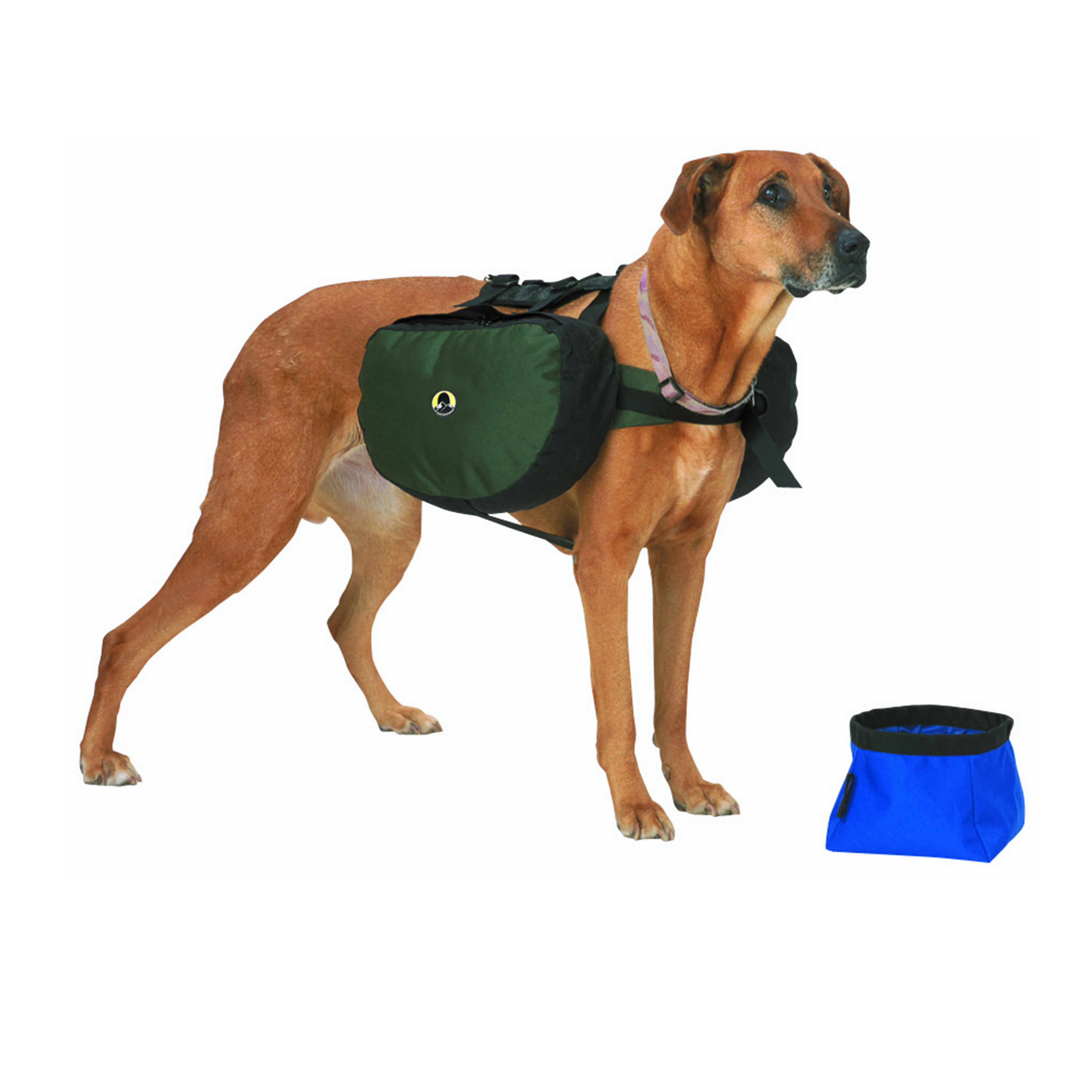 Stansport Saddle Bag for Dogs Blue Black - image 1 of 5