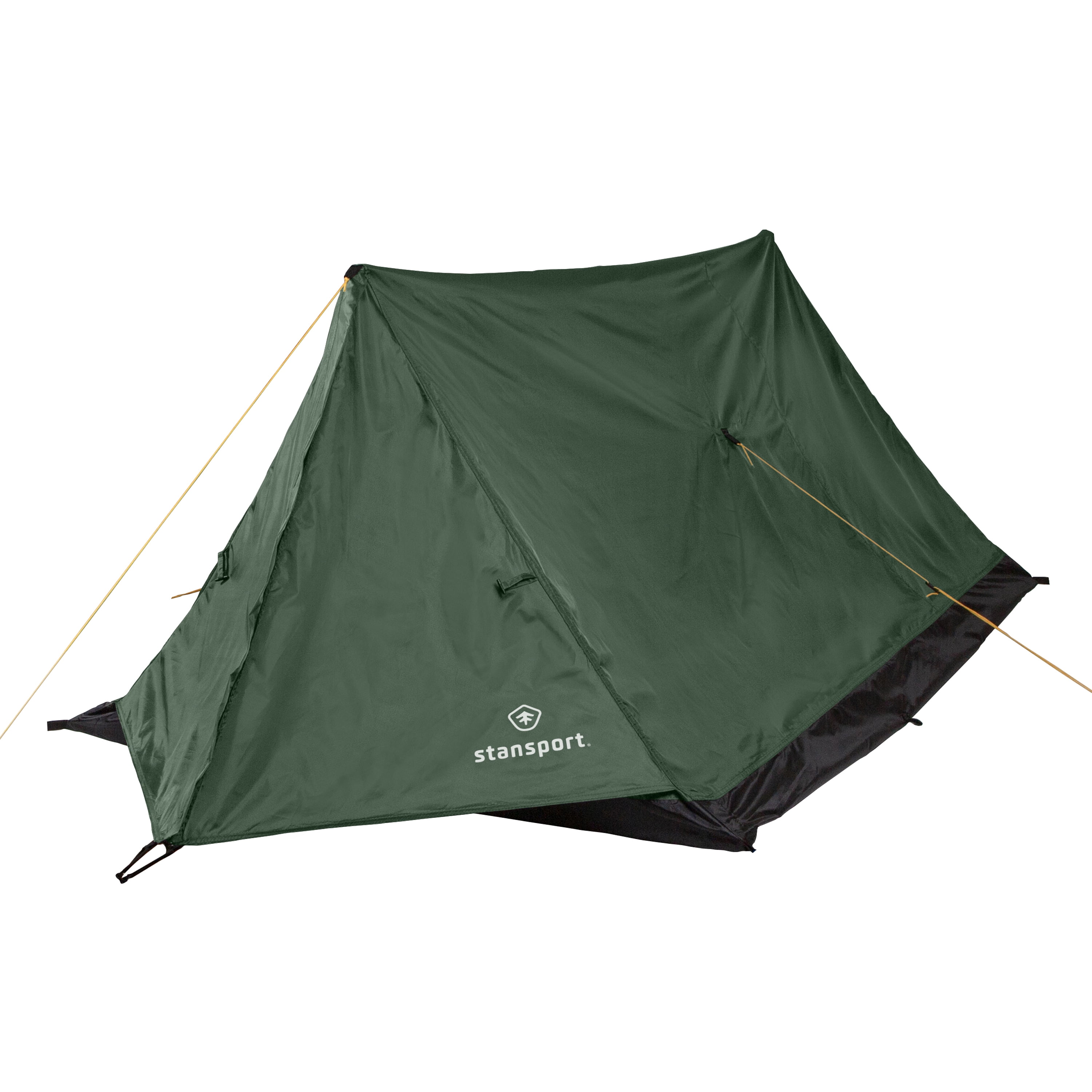 Forest Green 2-Person Three-Season Backpacking Tent with Carry Bag
