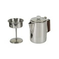 thumbnail image 1 of Stansport Stainless Steel Percolator Coffee Pot 9 Cups, 1 of 8