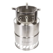 Stansport Stainless Steel Wood Burning Stove - Extra Large