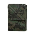 thumbnail image 1 of Stansport Medium-Duty Rip-Stop Tarp 8' x 10' - Green Camo, 1 of 7