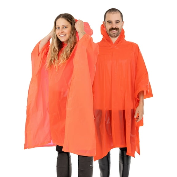 Stansport Hooded Poncho - Orange