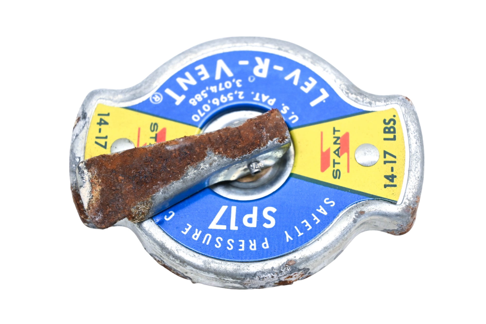 Vented Radiator Cap Stant SP17, SP-17 Lev-R-Vent Radiator Cap NOS - Walmart.com