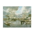 thumbnail image 1 of Stanton Manolakas 'Generic Seaport' Canvas Art, 1 of 4