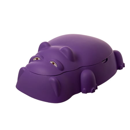 Staplay Hippo Pool/Sandpit w/Cover, Purple