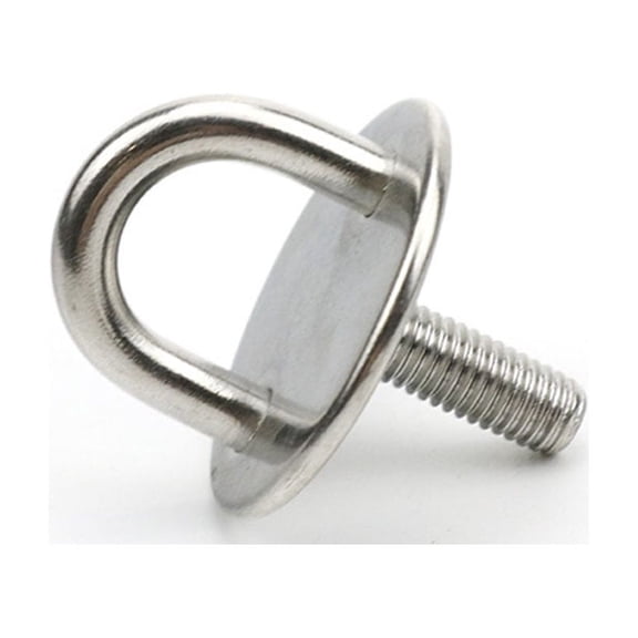 Staple Hook Heavy Duty Pad Eye Plate U-Shaped Heavy Duty Ceiling Mount Hanger for Marine Boat Accessories