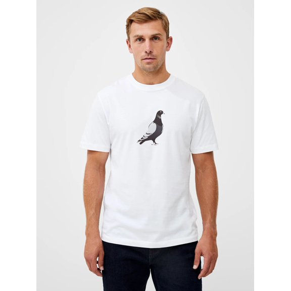 Staple Pigeon Graphic Black Tee Mens Short T-Shirt, for men & women, up to size 5XL