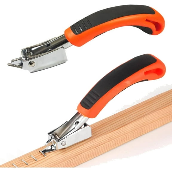 Staple Remover, Staple Puller Tool with Ergonomic Handle, Upholstery and Construction Heavy Duty Staple Removers for Removing All Kinds of Nails in Furniture, Floor, Wooden Box, Photo Frame, Carpet