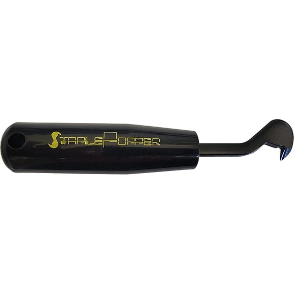 StaplePopper Mini  Heavy Duty Staple Remover Tool & Staple Puller | Fastest Hand Tool for Carpet | Contractor Grade Staple Remover Stick for DIY, Upholstery & Flooring Projects