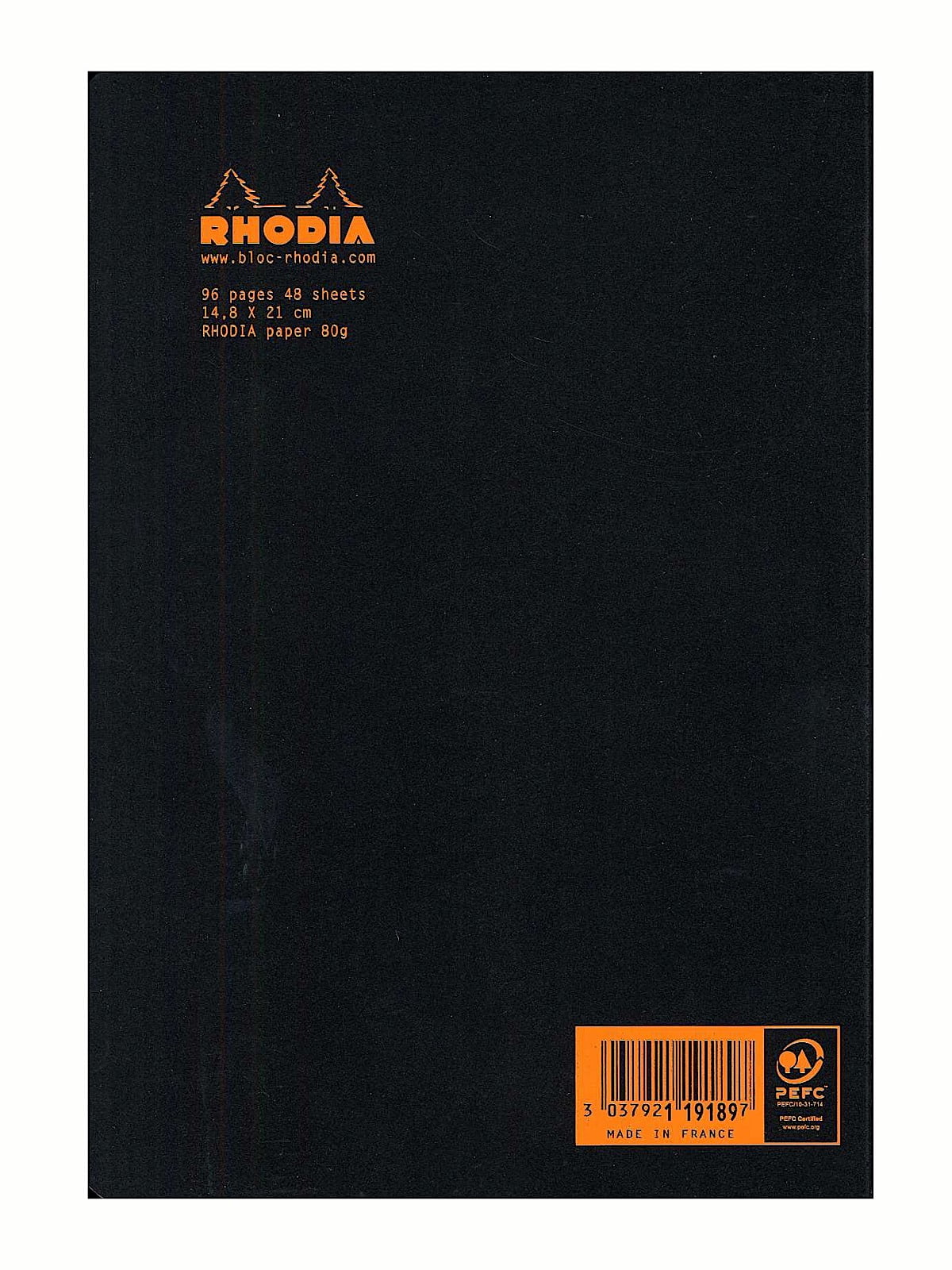 Staplebound Notebooks ruled, black cover, 6 in. x 8 1/4 in., 48 sheets (pack of 10)