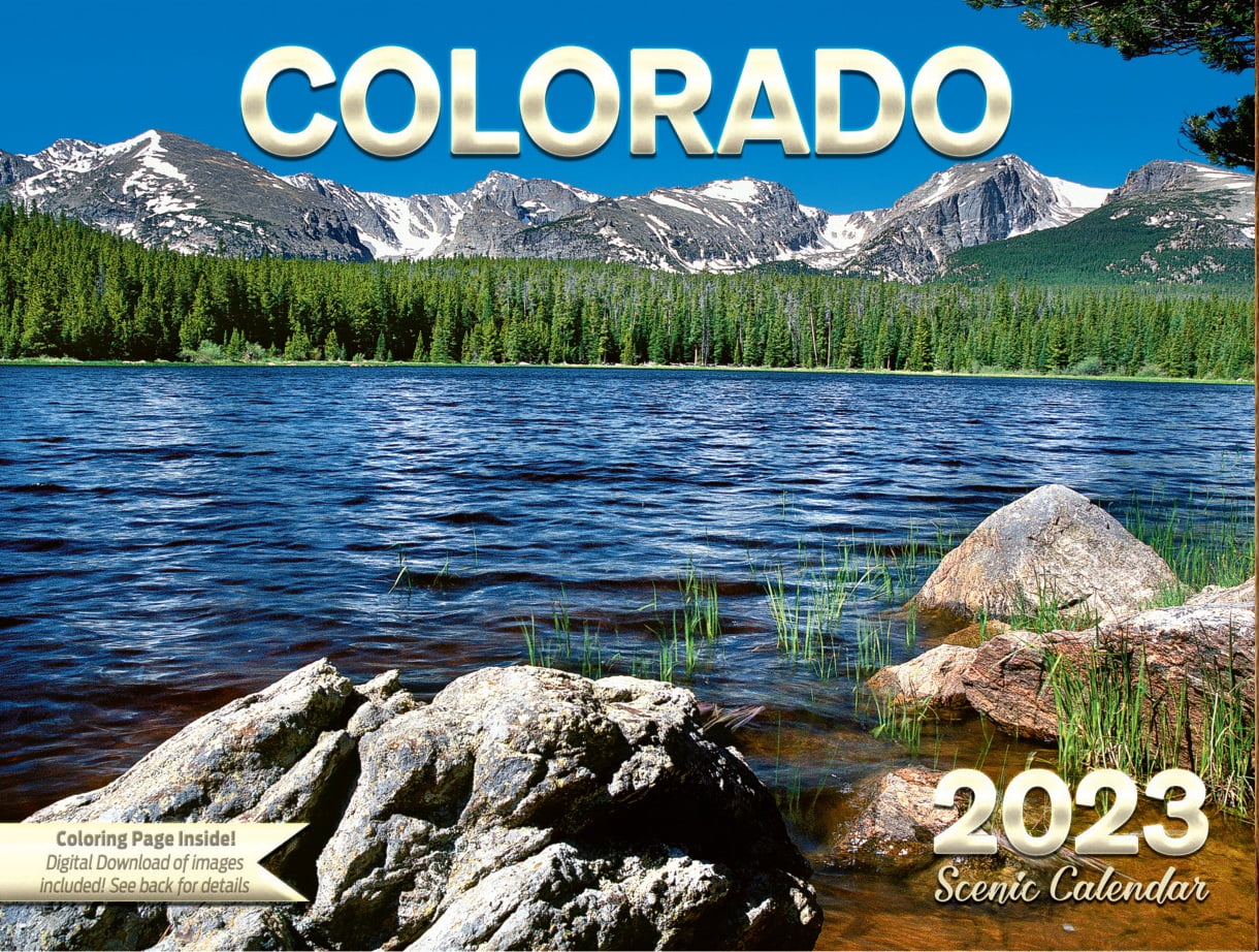 Stapled Calendar with Breathtaking Photos of Colorado’s Canyons, Mesas, and Mountain ranges