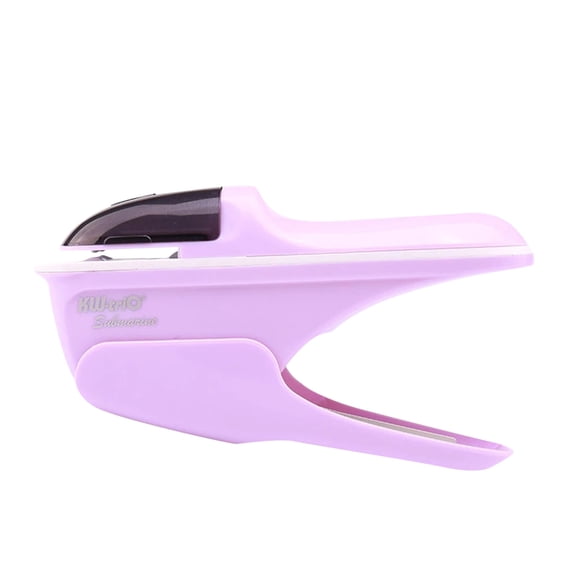 Stapleless Stapler for up to 8 Sheets, Reusable Paper Binding No Metal Staples, Compact Needleless Stapler for Office, Campus, and Home Organization, 1 Unit, Multi Color, By Harlik