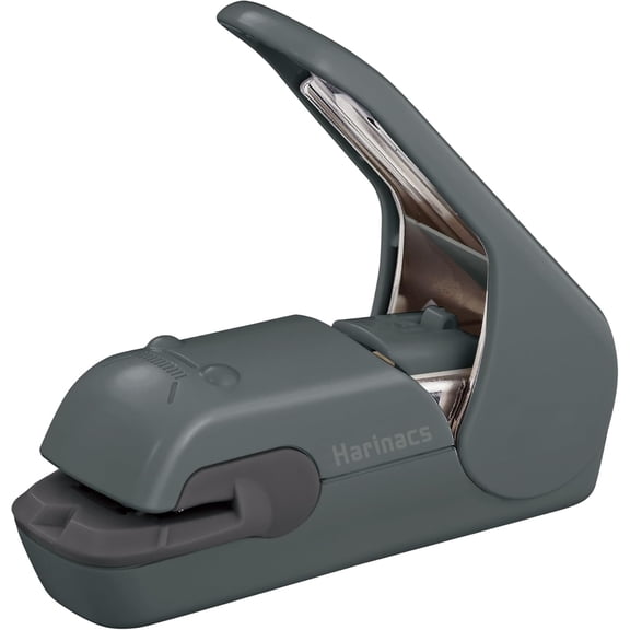 Stapleless Stapler Harinacs Desktop & Handheld Staple-Free Up to 5 Sheets No Staple Binding Portable Compact Holeless Sepia Black Japan Import (SLN-MPH105SD)