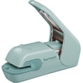 thumbnail image 1 of Stapleless Stapler, Harinacs Desktop & Handheld Staple-Free, Up to 5 Sheets No Staple Binding, Portable Compact Holeless Stapler, Green Blue, Japan Import (SLN-MPH105GB), 1 of 4