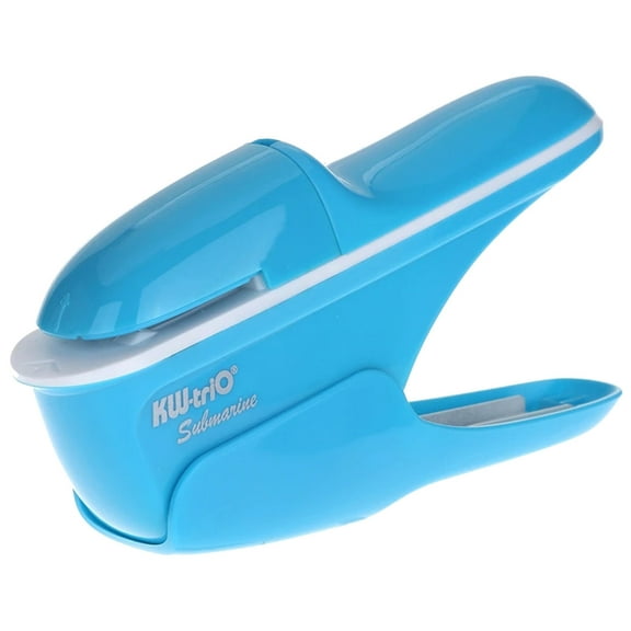 Stapleless Stapler, Needleless Stapler Durable Handheld No Staple Stapler Paper Clinch for Office Home, Fastens Up to 8 Sheets Without Staples, Labor-Saving Desktop Staplers, 1Pc(Blue,5.3x2.7")