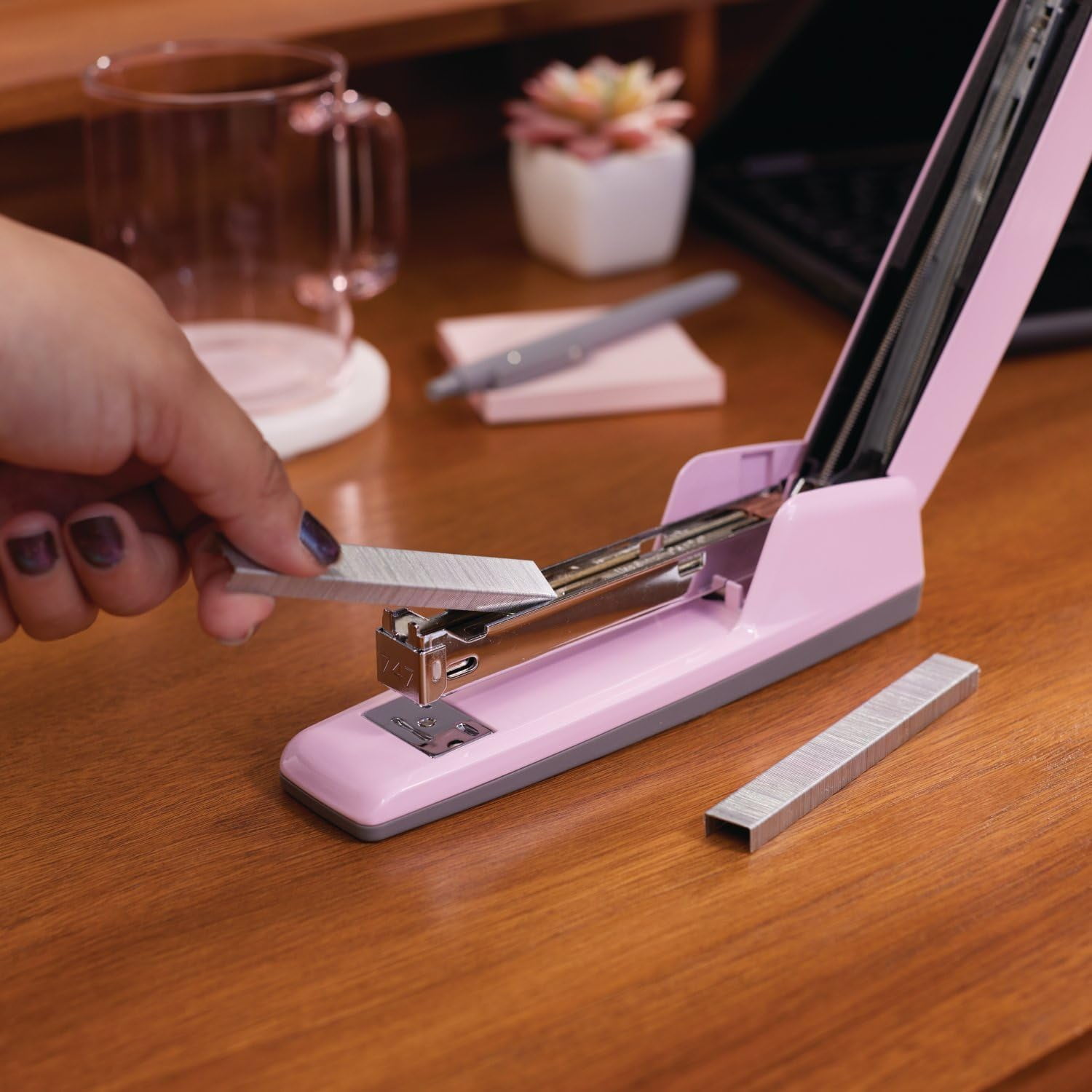Stapler, 30 Sheet Capacity, 747 Business Stapler, Jam Free, Metal ...