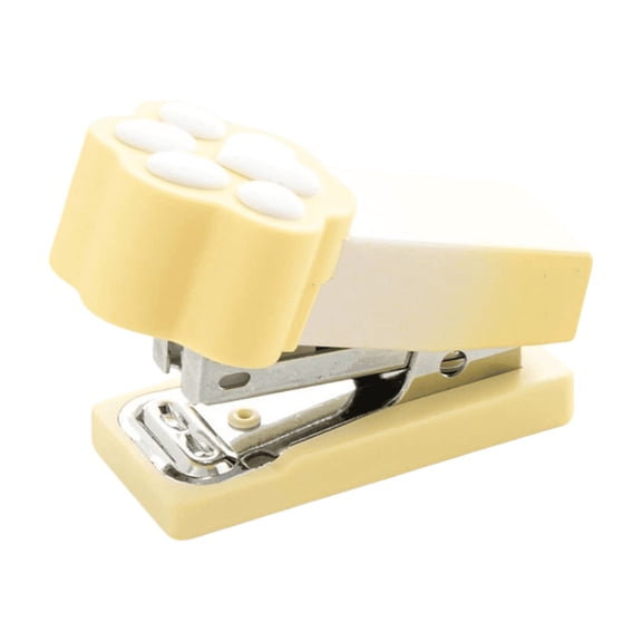 Stapler Cute Cat Stapler With 4 Standard Staples Effortless Portable Desktop Stapler For 2 15 Sheets Compact Stapler For Home School10331