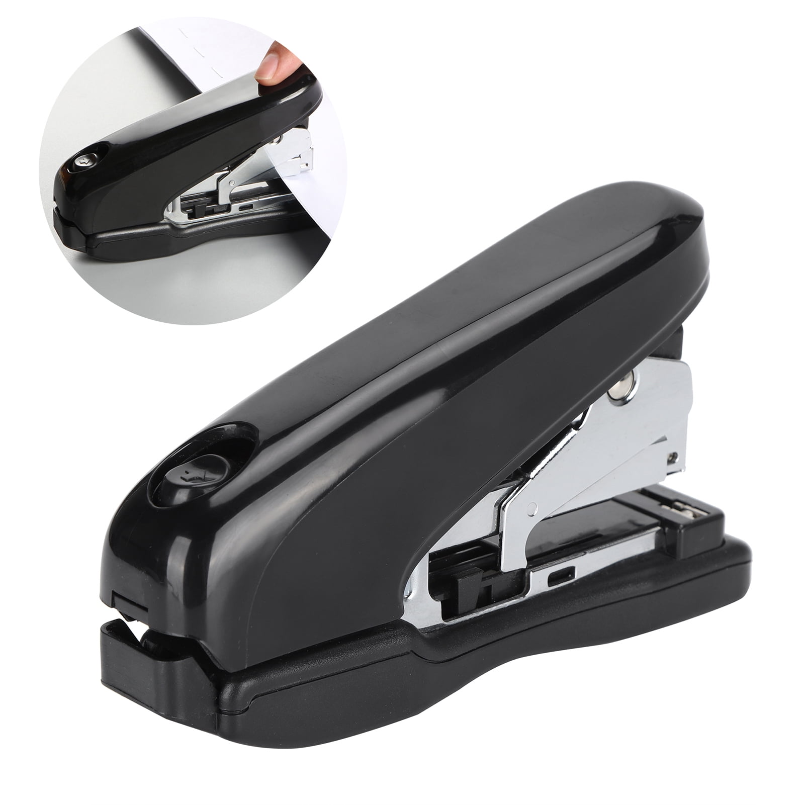 Stapler, Desktop Stapler, Flat Needle Stapler, 70Pcs Nails Can Be