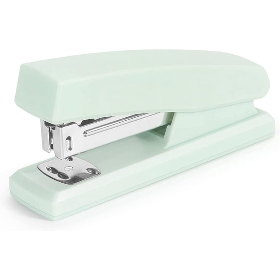 Stapler, Office Small Staplers for Desk, Green