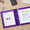 thumbnail image 1 of Staples 1-inch 3-Ring Better Binder, Purple, 3/Pack (ST55847-CCVS), 1 of 7