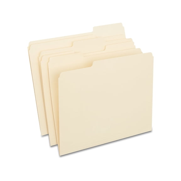 HITOUCH BUSINESS SERVICES File Folder 1/3 Cut Letter Size Manila 250/Box TR516564/516564