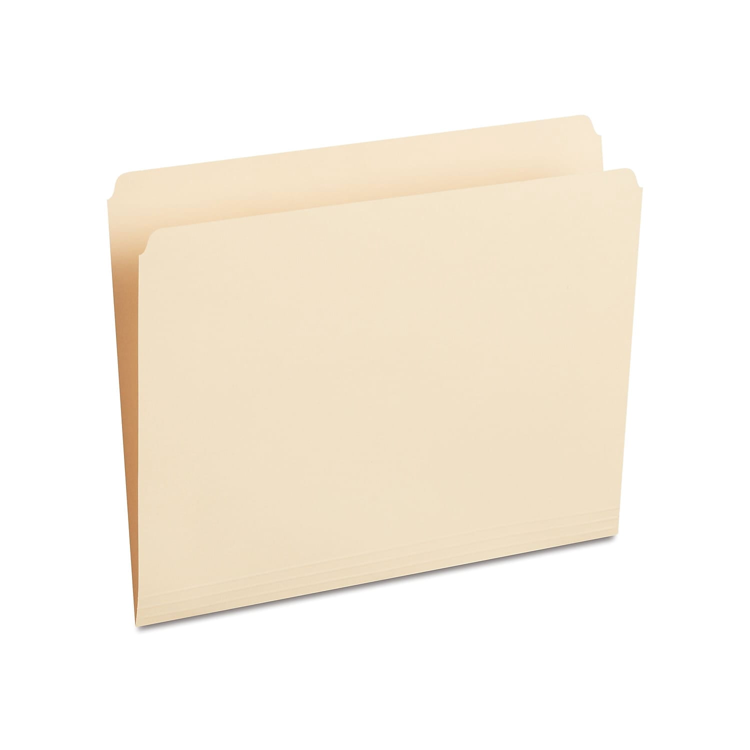 HITOUCH BUSINESS SERVICES File Folder Straight Cut Letter Size Manila 100/Box TR393125/393125