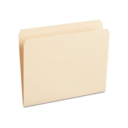 HITOUCH BUSINESS SERVICES File Folder Straight Cut Letter Size Manila 100/Box TR393125/393125