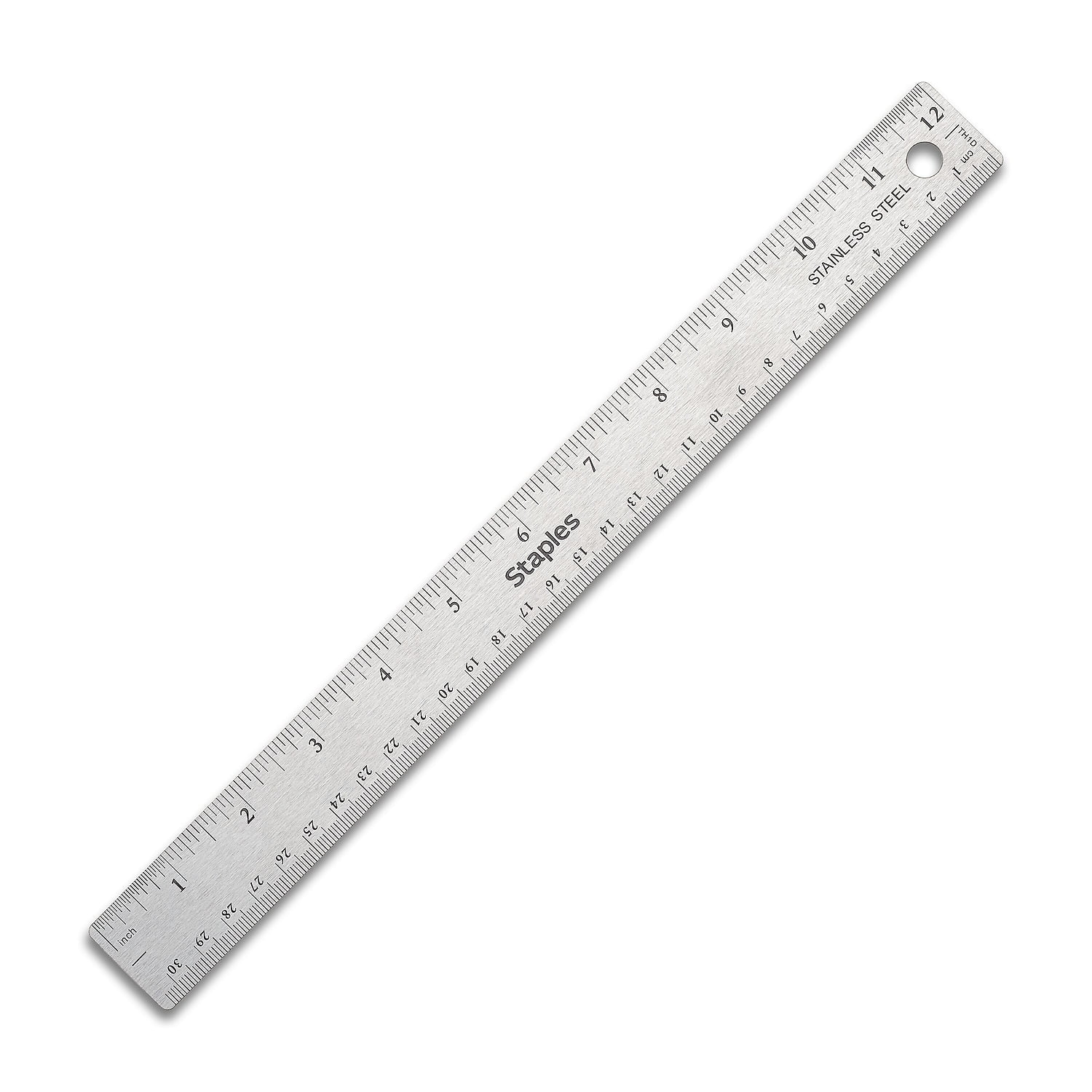 2 Pack Stainless Steel Ruler Machinist Engineer Ruler, Rigid Metal Ruler  with Inch Graduations for Engineering, School, Office, Architect, and  Drawing, 6 Inch - 15cm 