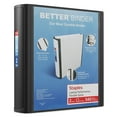 thumbnail image 1 of Staples 2" 3-Ring Better Binder Black (13393-CC) 648822, 1 of 7