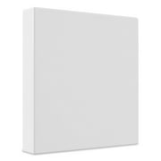 Staples 2" Simply View Binder with Round Rings White 374812