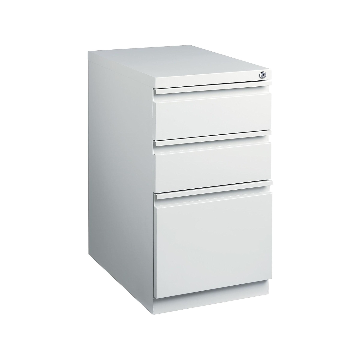 Staples Office Metal 3-Drawer Vertical File Cabinet with Keys