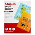thumbnail image 1 of Staples 3 mil Thermal Laminating Pouches Letter Size 50 pack 677045, 1 of 4