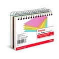thumbnail image 1 of Staples 3" x 5" Line Ruled Assorted Neon Spiral-Bound Index Cards 2/PK (50994) TR50994, 1 of 5