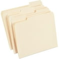 Staples 30 Recycled File Folders, 1/3Cut Tab, Letter Size, Manila