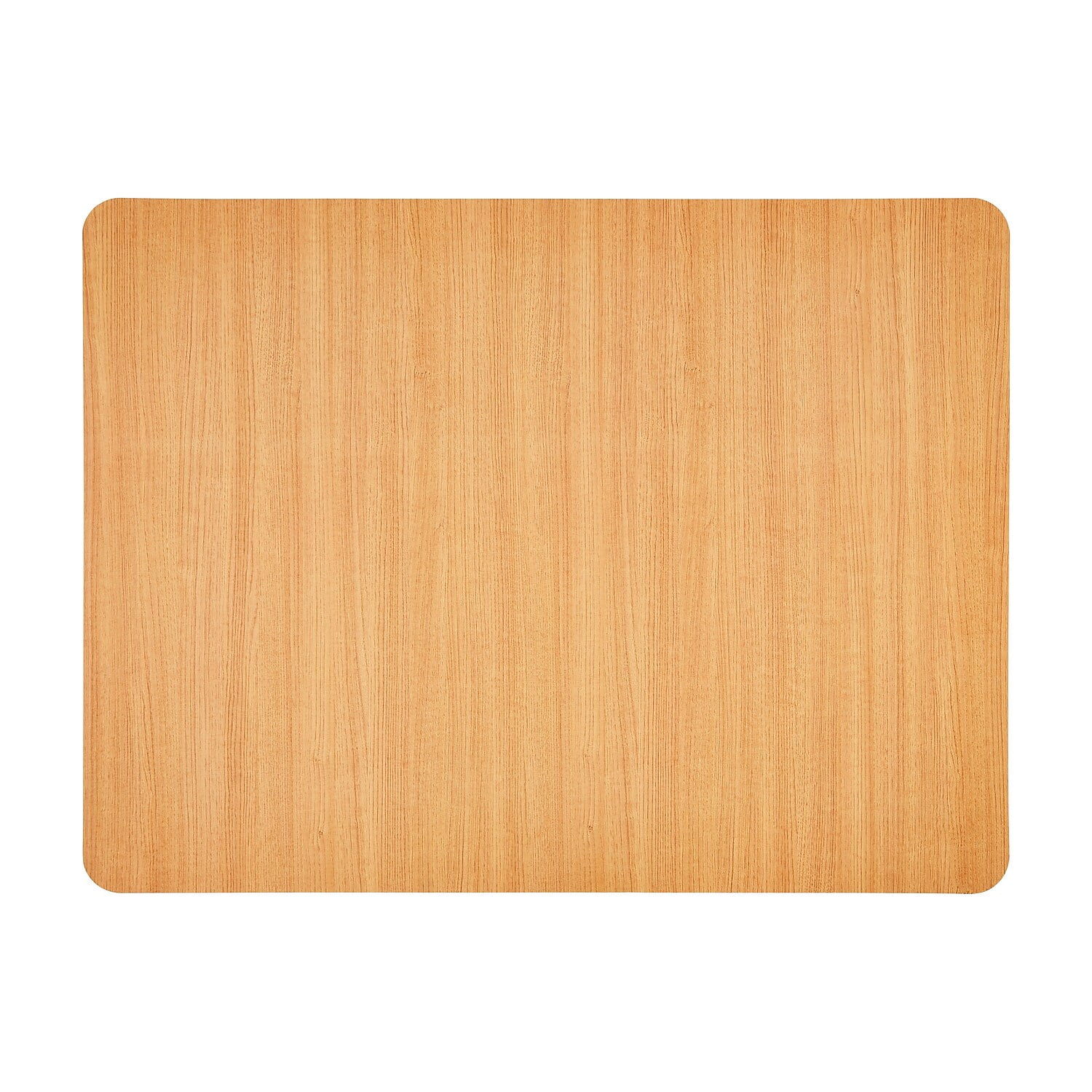 Staples 36" x 48" Laminate Chair Mat for Hard Floors Chestnut 23343