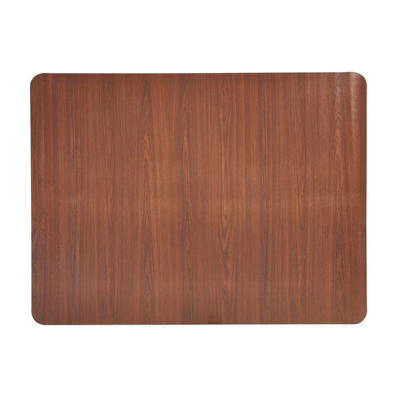 Staples 36" x 48" Wood Veneer Style Chair Mat for Hard Floors Cherry 951074